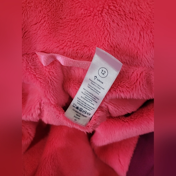 IVVIVA GIRLS JACKET Sz 12 Color Rasberry - Picture 7 of 15